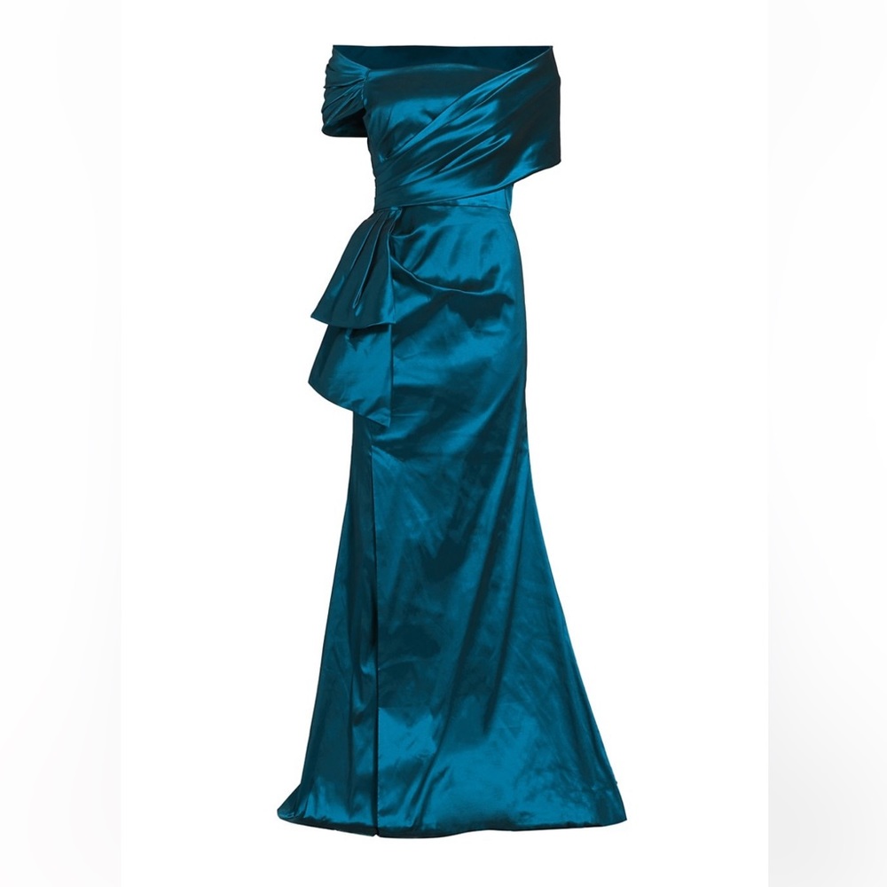 Teri Jon by Rickie Freeman - Satin Taffeta Gown